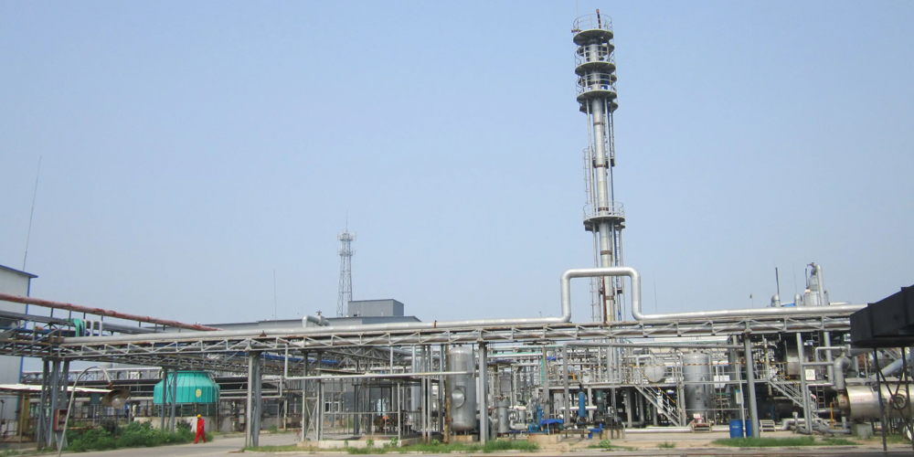 濮陽蔚林化工使用高服氣流篩分機(jī)